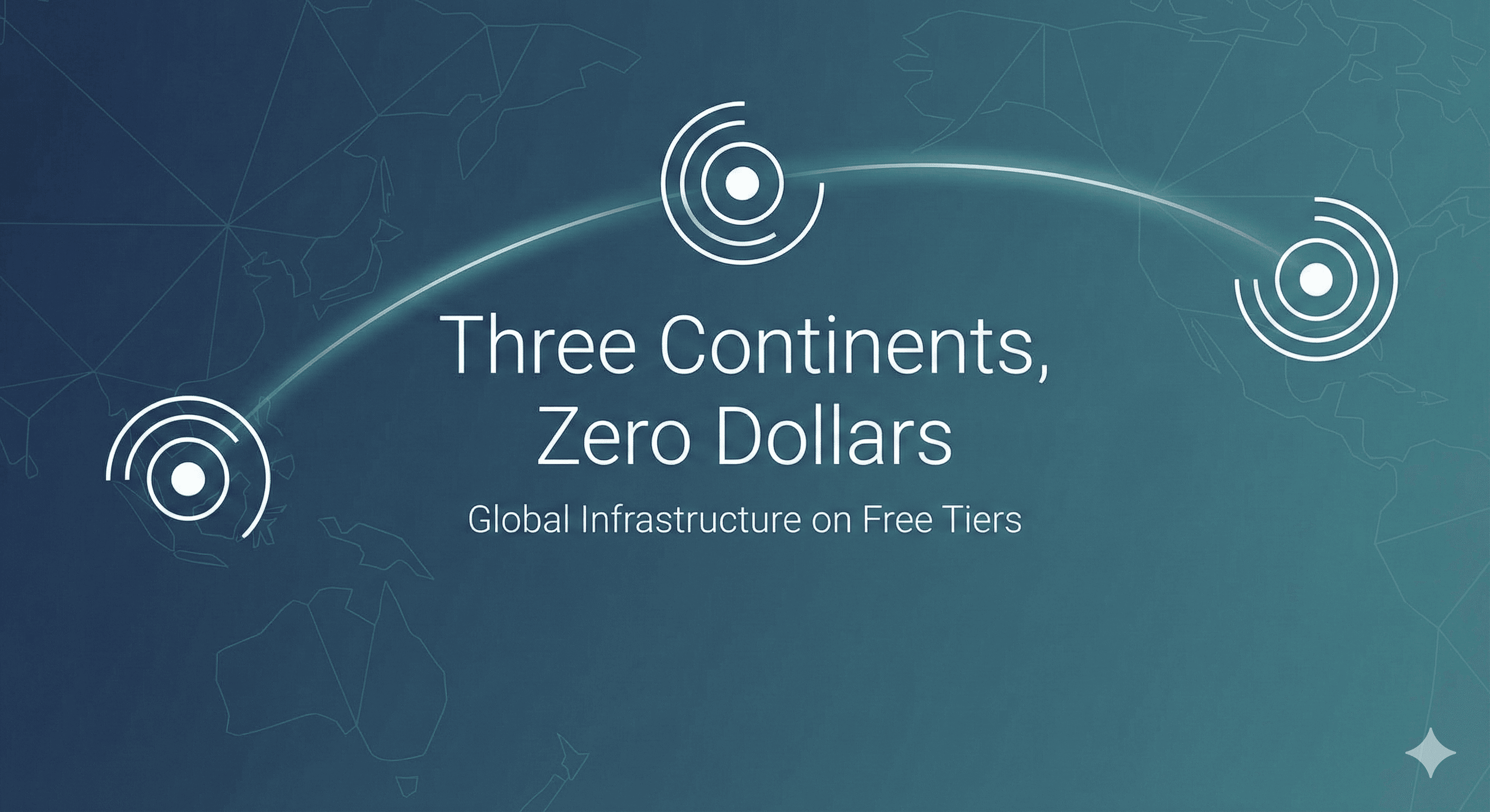 Three Continents, Zero Dollars