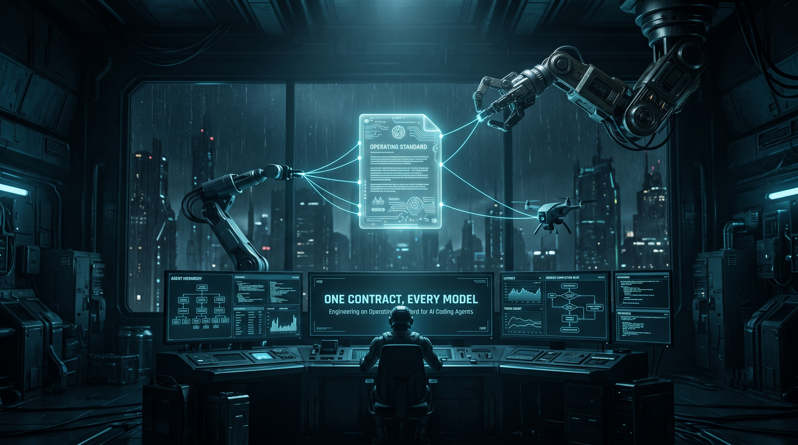 One Contract, Every Model: Engineering an Operating Standard for AI Coding Agents